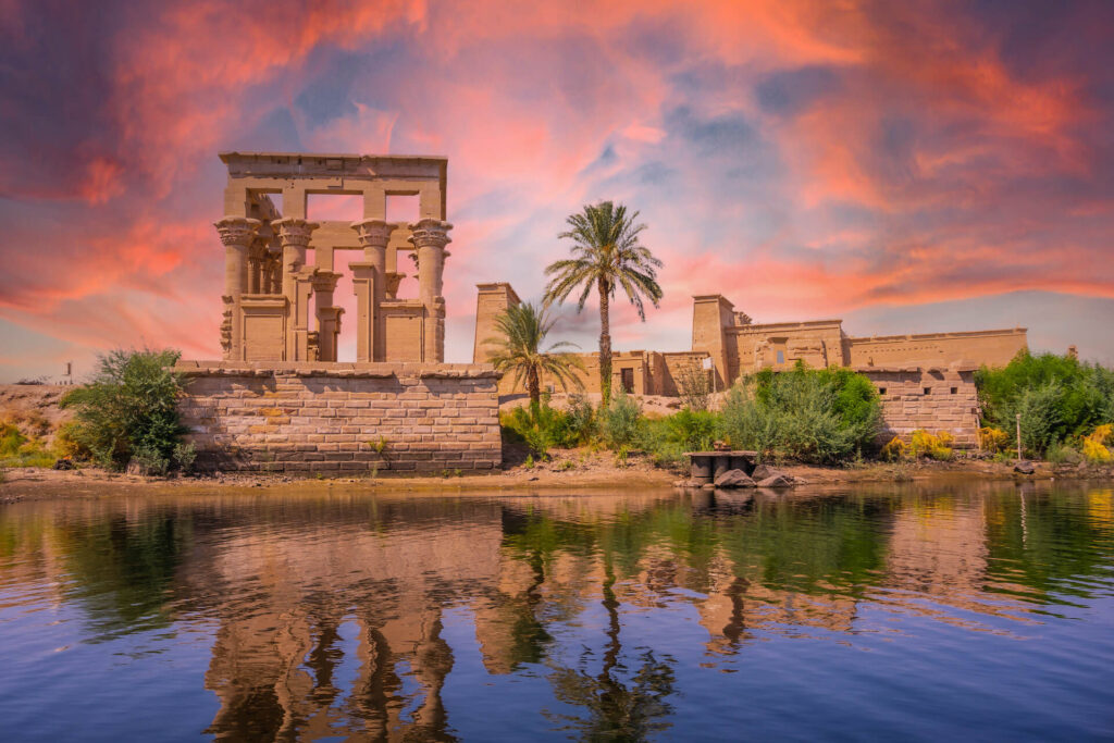 Temple of Philae Sunset