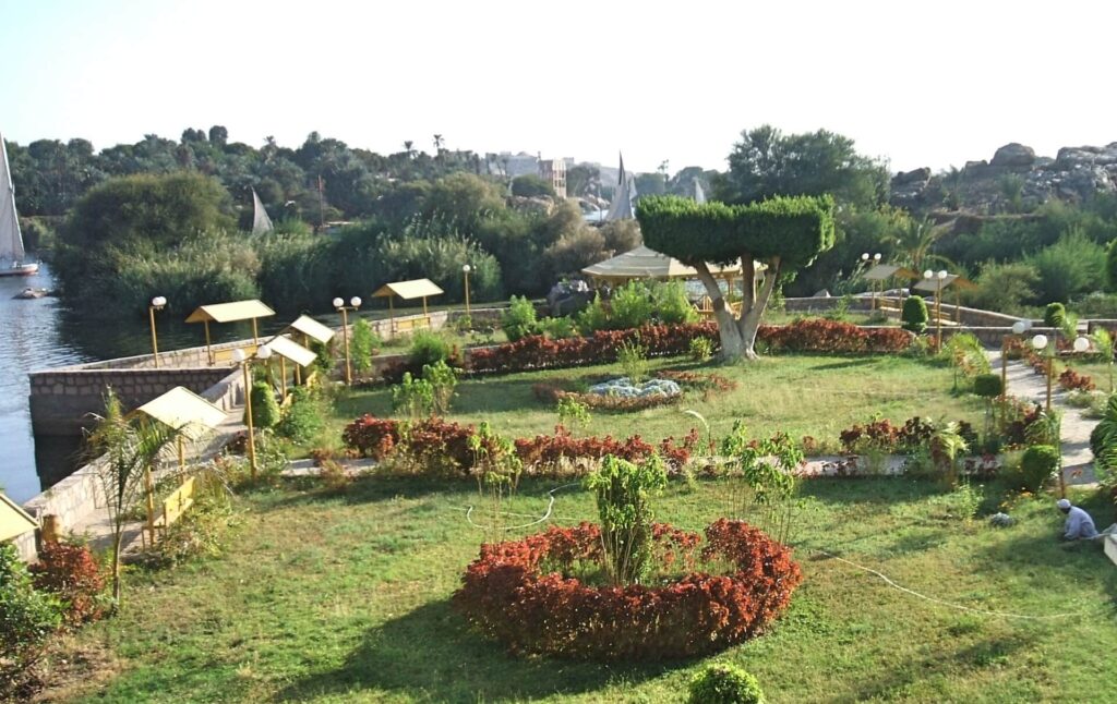 Aswan Botonical Garden view