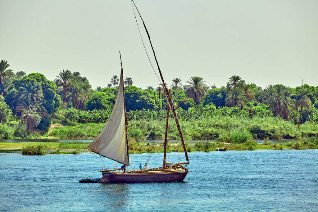 Traditional Nile cruise