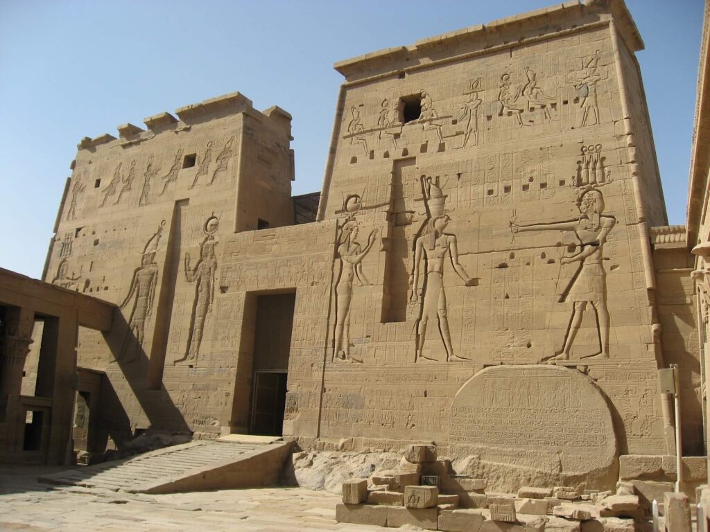 Philae Island temple