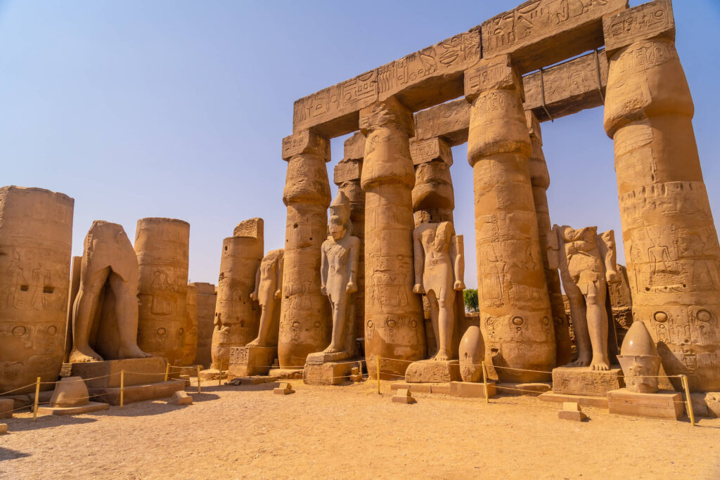 Luxor Temple Columns