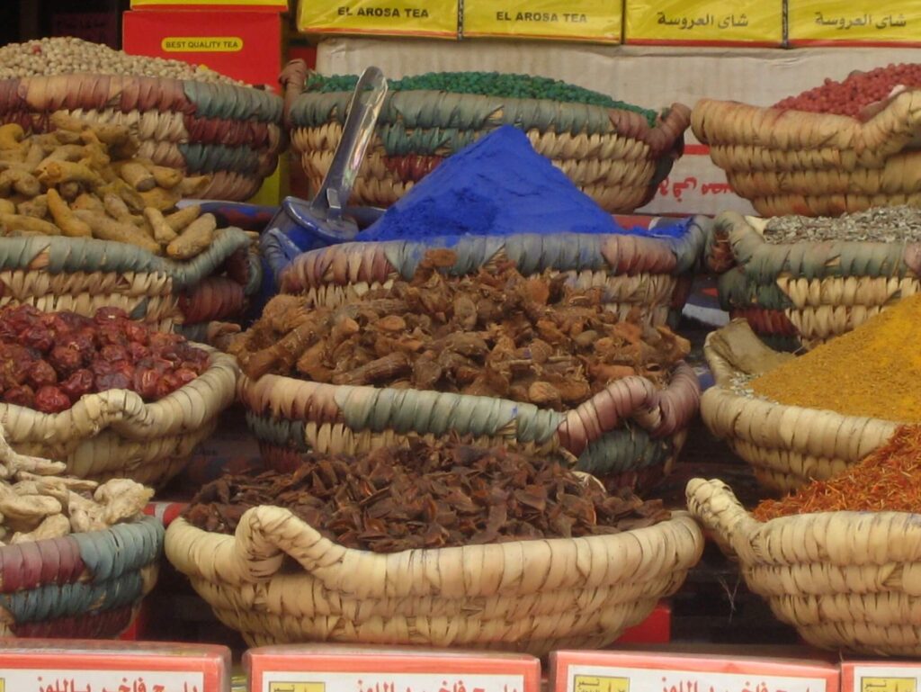 Spices at Khan el-Khalili Bazaar