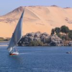 A boat on the River Nile
